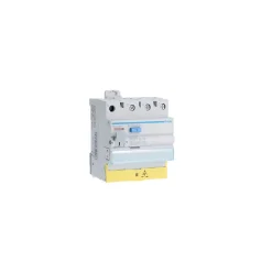 Hager Disjoncteur Et Coupe-Circuit-Cfc863f Interrupteur Différentiel Triphasé + Neutre 63a 300ma Type Ac à Bornes Décalées