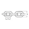 Lem Select Chaîne-Chaine Génovèse maillon court diam8 DIN 764 (Rouleau de 50 m)