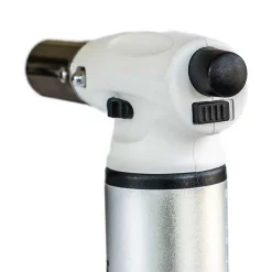 Kemper Chalumeau de cuisine à gaz Toutes positions 360 degrés + Cartouche de gaz 160ml Allumage piézo Flamme réglable