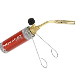 Kemper Lampe À Souder-Chalumeau de plombier à gaz + Bouteille Propane 2100-C Soudures Fines 360 degrés 2100-C