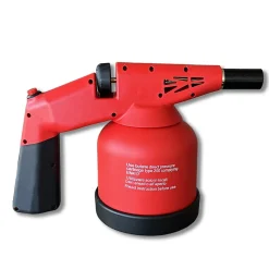 Proweltek Chalumeau gaz 1.7kW Allumage piezo + 4 Cartouches gaz