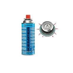 Kemper Chalumeau à gaz Multi-usages Soudure Brasage Cuisine + Cartouche de gaz butane 227gr