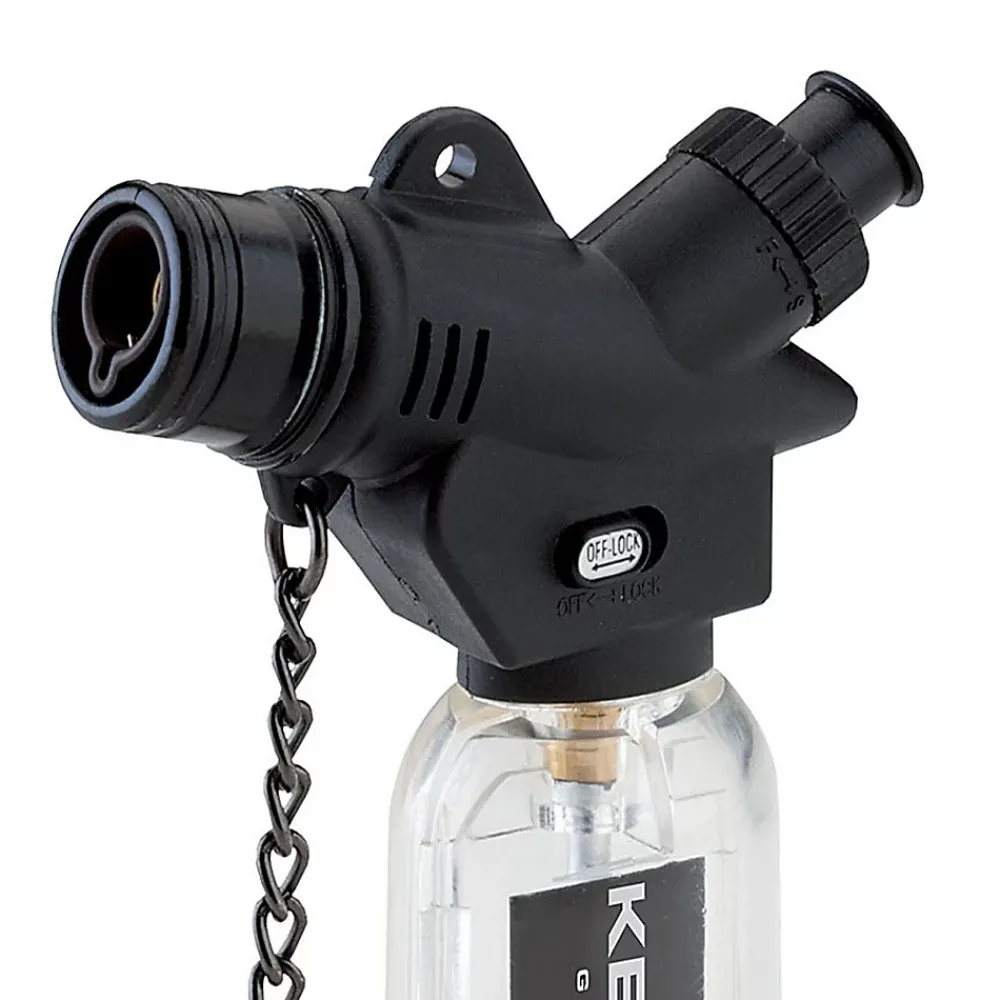 Kemper Chalumeau à gaz polyvalent Micro soudeuse de poche rechargeable Allumage Piezo