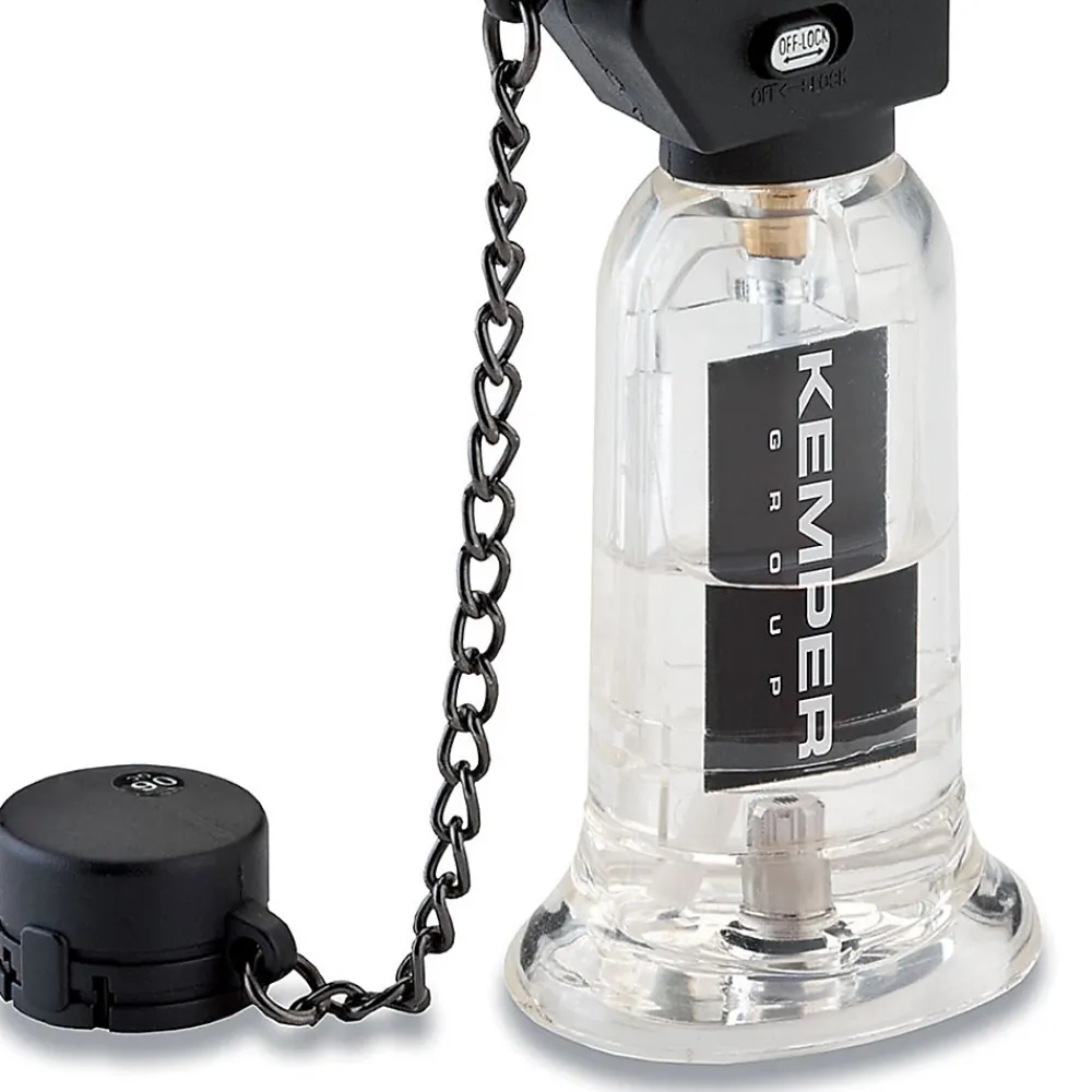 Kemper Chalumeau à gaz polyvalent Micro soudeuse de poche rechargeable Allumage Piezo