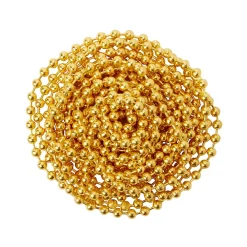 Diall Chaîne-Chaîne boule en laiton ø2 mm, 2.5 m