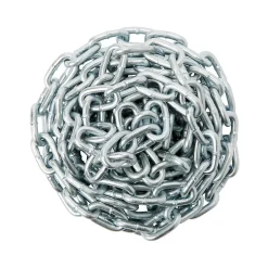 Diall Chaîne-Chaîne droite en acier ø4 mm, 2.5 m