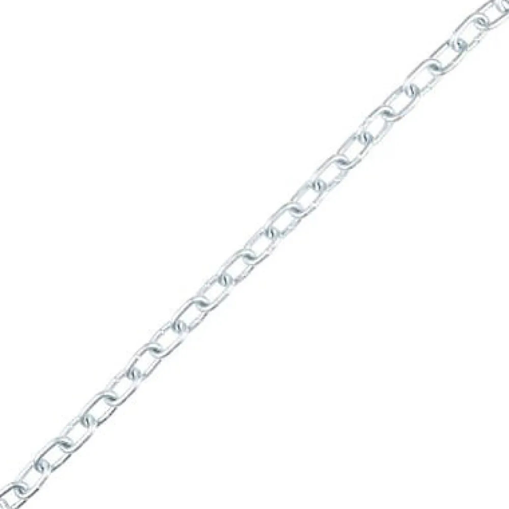 Diall Chaîne maille courte ø5 mm, vendue au mètre linéaire