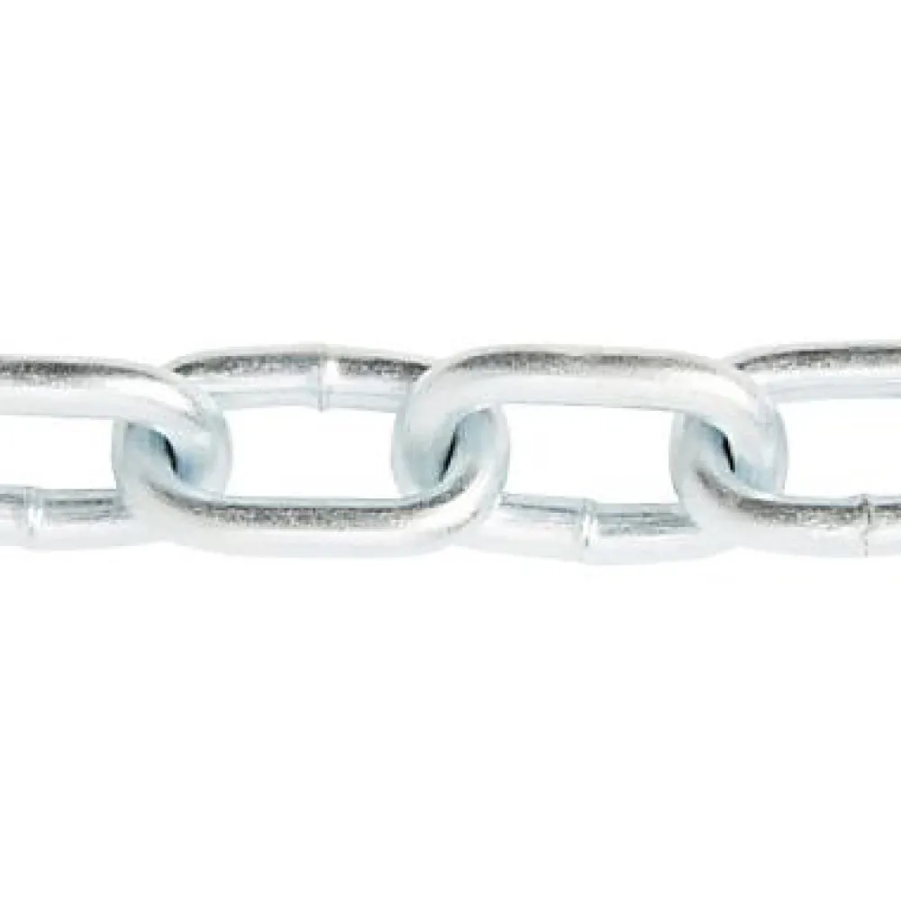 Diall Chaîne maille courte ø5 mm, vendue au mètre linéaire