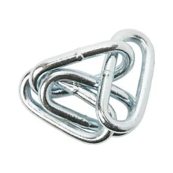 Diall Chaîne maille courte ø8 mm, vendue au mètre linéaire