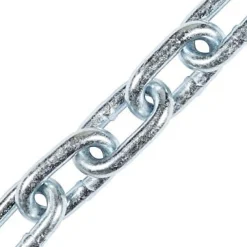 Diall Chaîne-Chaîne maille courte ø10 mm, vendue au mètre linéaire