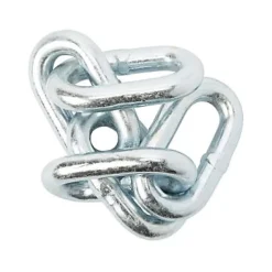 Diall Chaîne-Chaîne maille courte ø10 mm, vendue au mètre linéaire