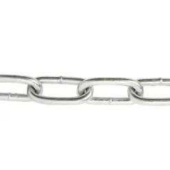 Diall Chaîne maille longue ø10 mm, vendue au mètre linéaire