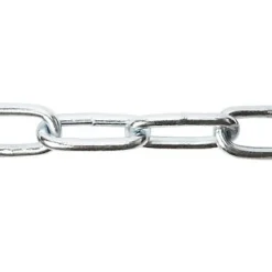 Diall Chaîne-Chaîne maille longue ø8 mm, vendue au mètre linéaire