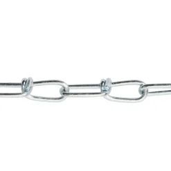 Diall Chaîne non soudée en acier ø2 mm, 2.5 m