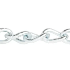 Diall Chaîne-Chaîne non soudée nouée en acier ø5 mm, 2.5 m