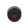 Nedis Transformateur, Convertisseur Et Chargeur Usb-Chargeur allume cigare USB / 1x USB-C