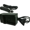 Otech Chargeur Et Câble Usb-Chargeur compatible avec CANON LEGRIA HF R806
