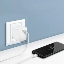 GAO Chargeur secteur 20W + Câble USB-C 1m