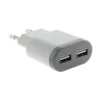Chargeur sur secteur 2 prises USB 2.4A
