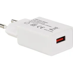 Erard Chargeur Et Câble Usb-Chargeur USB A F - sur secteur 230V - 5V/2.4A (Smart Charge) - 12 W
