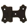 Afbat Charnière intermédiaire broche sertie - acier noir