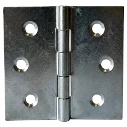 QCL 2 charnières acier zingué Diall 100 x 100 mm