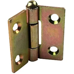 QCL 2 charnières démontables acier bichromaté Diall 50 x 50 mm