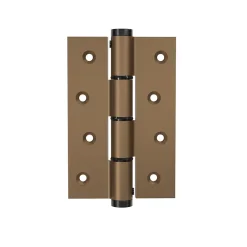 Hardwarexchange Charnière simple action à ressort, 120X40 mm, en aluminium anodisée bronze, pour porte de 40 mm