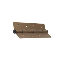 Hardwarexchange Charnière simple action à ressort, 180X40 mm, en aluminium anodisée bronze, pour porte de 40 mm