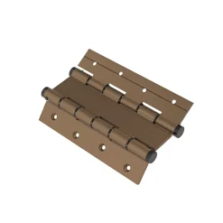 Hardwarexchange Ferme-Porte-Charnière va et vient à ressort, 180X40 mm, en aluminium anodisée bronze, pour porte de 40 mm.
