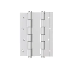 Hardwarexchange Charnière va et vient à ressort, 180X40 mm, en aluminium anodisée argent, pour porte de 40 mm.