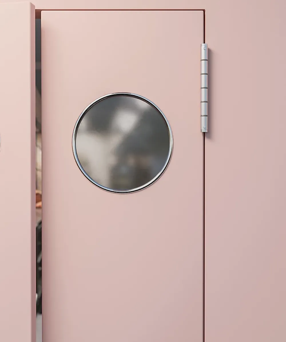 Hardwarexchange Charnière va et vient à ressort, 180X40 mm, en aluminium anodisée argent, pour porte de 40 mm.