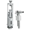 Siamp Chasse d'eau + robinet flotteur silencieux Optima S compact 95L