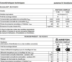 Ariston Chauffe-Eau Gaz-Chauffe-eau gaz instantané Fast Evo X 11 - gaz naturel