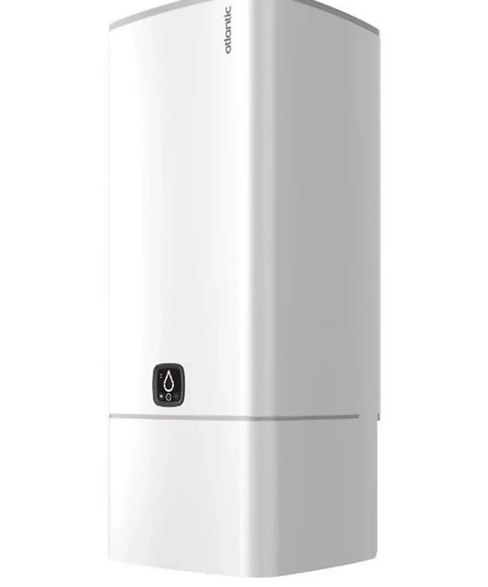 Atlantic Ecs Rad Chauffe-eau électrique carré vertical mural connecté LINEO - Capacité: 100L