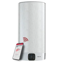 Ariston Chauffe-Eau Électrique|Chauffe-Eau Ariston-Chauffe-eau électrique connecté plat Velis Evo Dry 65L