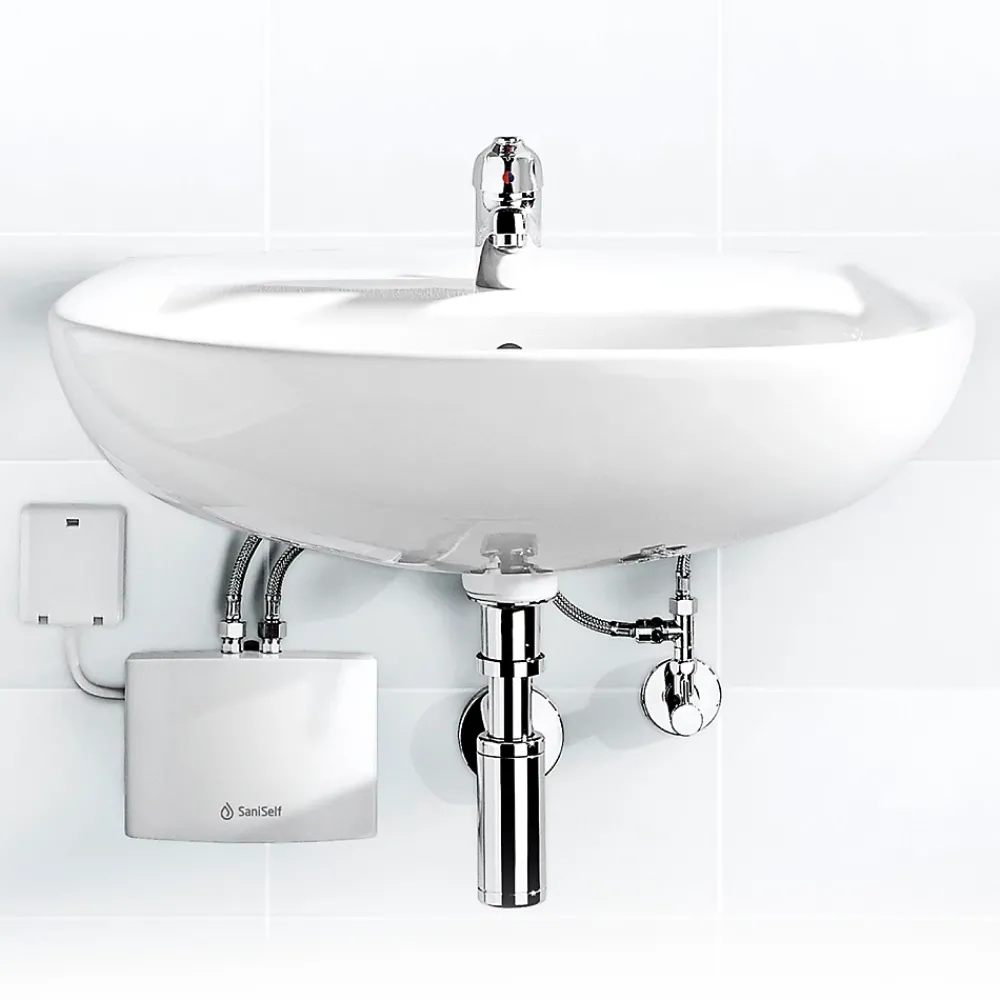 Chauffe-Eau Électrique-Chauffe-eau électrique instantané Saniself sous évier 4.4 kW