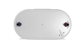 Carrera Chauffe-eau électrique plat alu brossé L