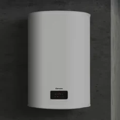 Carrera Chauffe-eau électrique plat alu brossé L