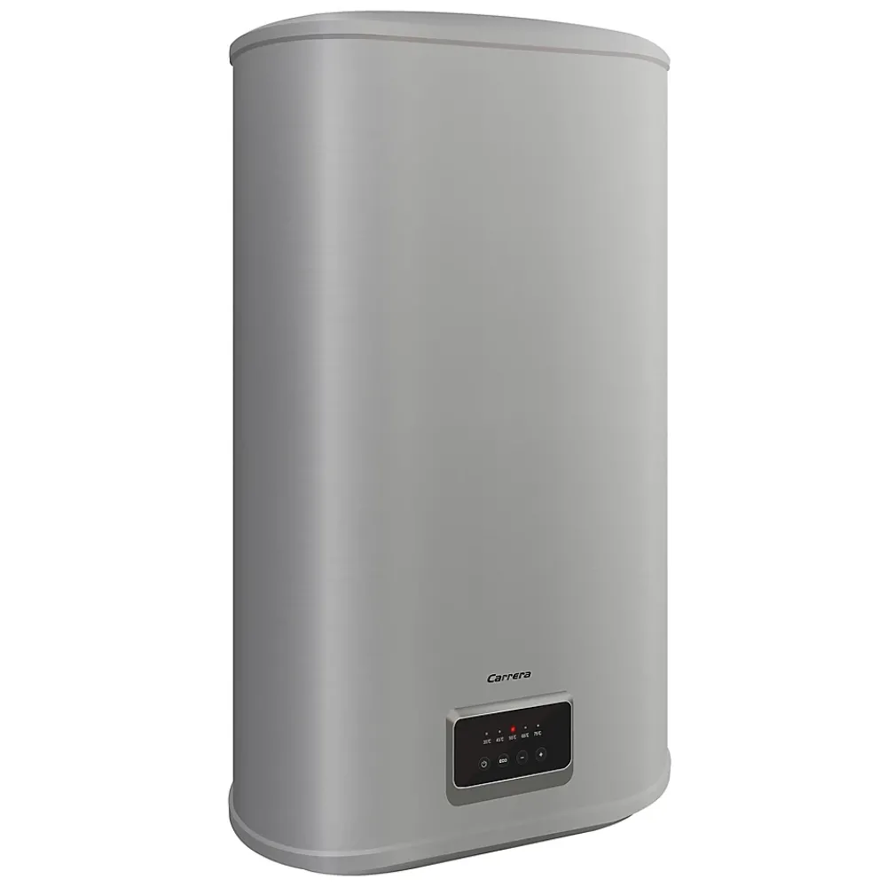 Carrera Chauffe-eau électrique plat alu brossé L