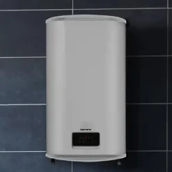Carrera Chauffe-eau électrique plat alu brossé L