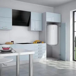 Atlantic Chauffe-Eau Électrique-Chauffe-eau électrique stéatite Chauffeo+ - Vertical mural - 100 l - Diamètre 513 mm - 1200 W