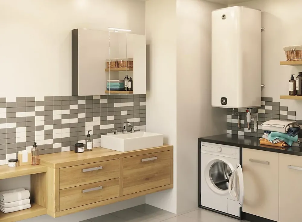 Thermor Chauffe-eau électrique - Malicio 3 - Compact vertical mural - 150L - 271108