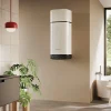 Ariston Chauffe-Eau Thermodynamique|Chauffe-Eau Ariston-Chauffe-eau électrique thermodynamique connecté anode magnésium Nuos Plus S2 110L 3 personnes blanc