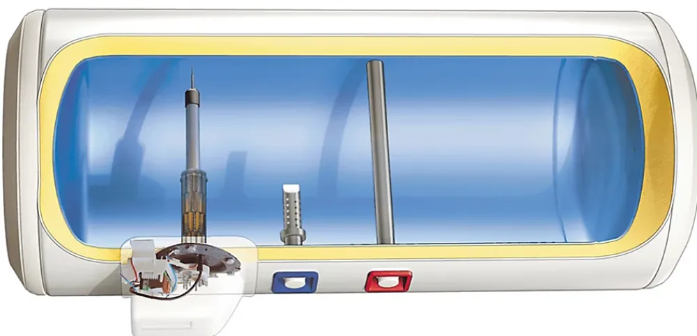 De Dietrich Chauffe eau électrique THS Horizontal Mural Cor-Email 100 L
