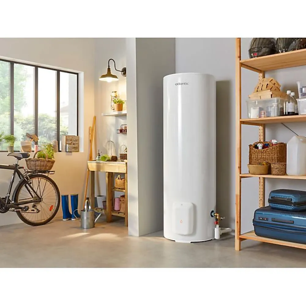 Atlantic Chauffe-eau électrique Zénéo ACI Hybride vertical sur socle 250L monophasé Réf. 154316
