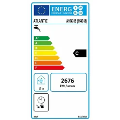 Atlantic Chauffe-eau électrique Zénéo ACI Hybride vertical sur socle 250L monophasé Réf. 154316