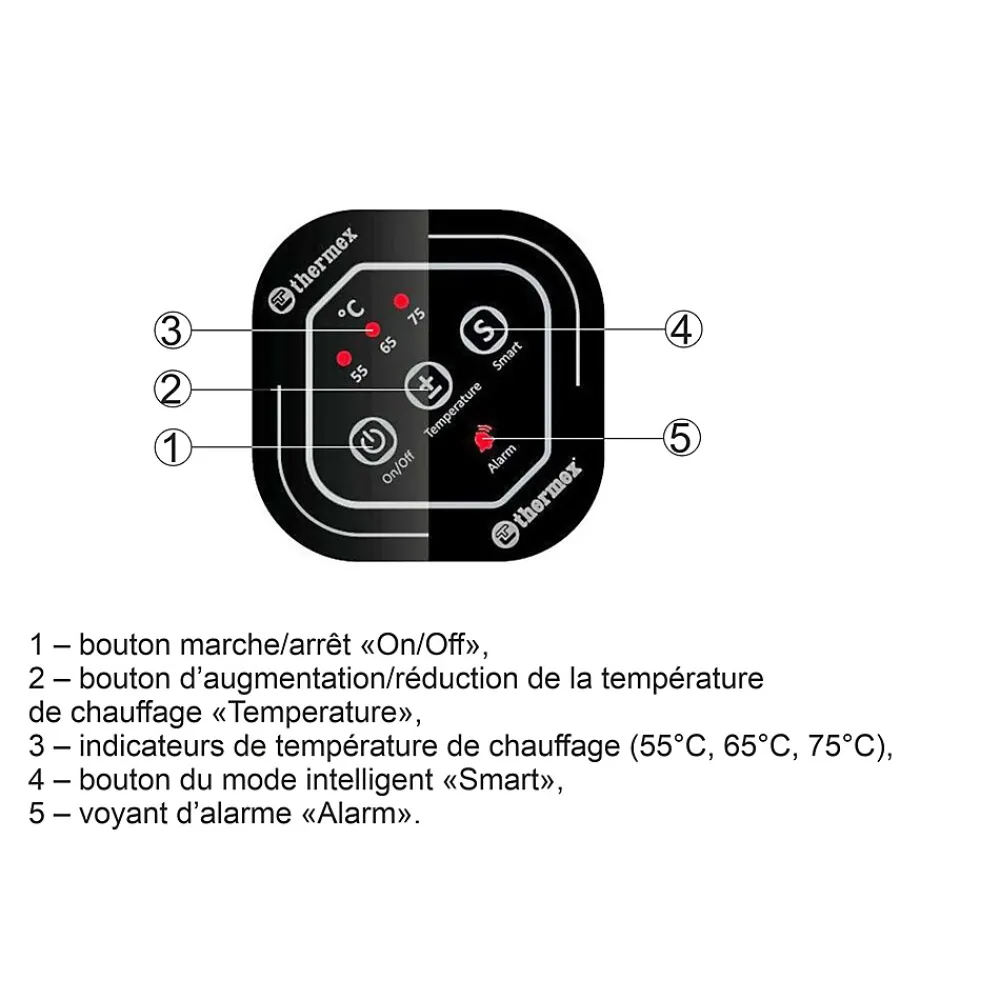 Thermex Chauffe-eau SMART IF 80 Universel