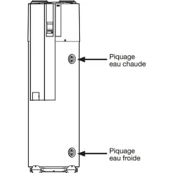 Aldes Chauffe-Eau Thermodynamique-Chauffe-eau Thermodynamique T.Flow Hygro+