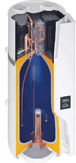 Atlantic Ecs Rad Chauffe-eau thermodynamique CALYPSO connecté mural - Capacité 150L